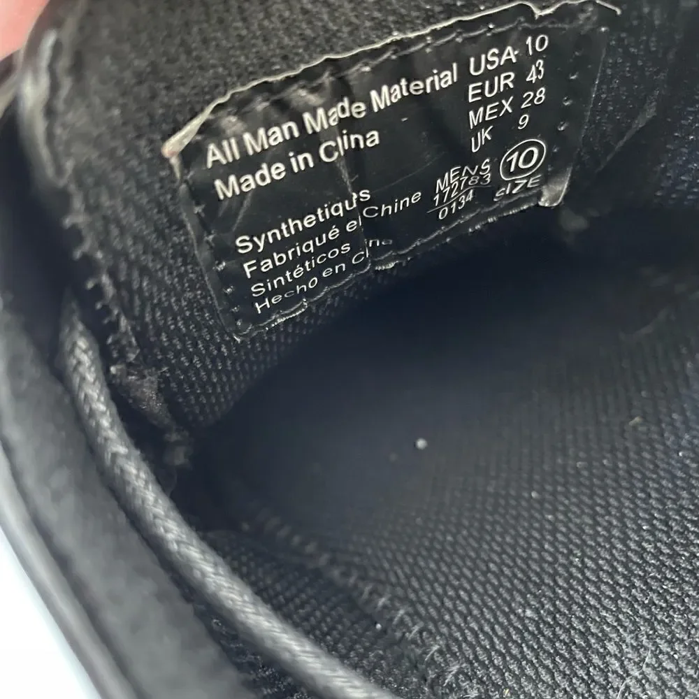 Hunter’s Bay Black Faux Leather Drrss Shoes Size 10 EUC